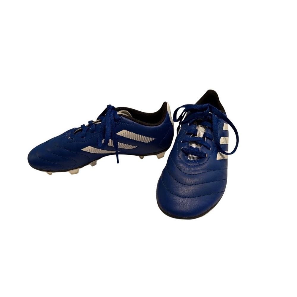 Adidas SGC Goletto VIII FG Blue Soccer Cleats Shoes 3 Team Sports Utility KIDS
